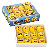 Emoji Universe: 2-Ply Professional Practice Golf Balls, 12 Emoji Balls